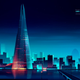 Illustration for article titled 8 of the World's Coolest Skyscrapers Rendered Like 1980s Futurist Art
